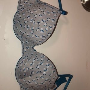 Blue bra. 38 C